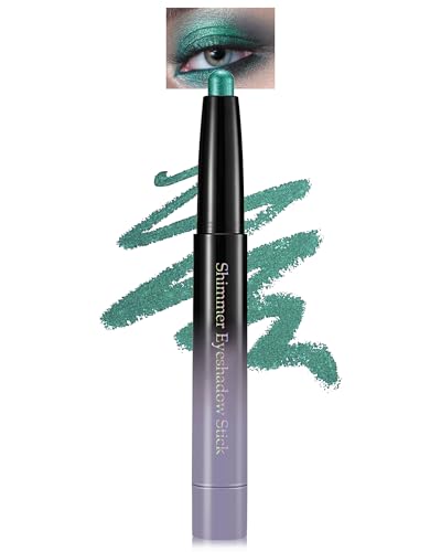 Teal Waterproof Shimmer Eyeshadow Stick – Creamy Blendable