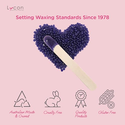 Lycon Lycotec White Strip Wax for Hair Removal, Soft Wax for Fast and Precise Use Over Larger Areas, Professional-Grade Soothing Formula, Suitable for Sensitive Skin, 800ml