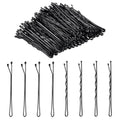100 Pack Black Bobby Pins 2.2 Inch Hair Pins for Styling and Updos
