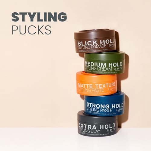 ELEVEN AUSTRALIA Hair Clay - Maximum Hold Matte Finish, 3 oz