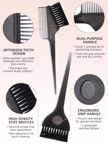 Hair Highlight Kit 12-Piece with Silicone Cap & Tools