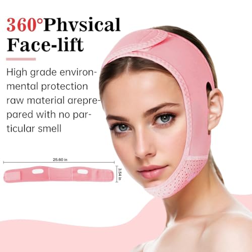 V Line Lifting Mask Chin Strap for Women - Double Chin Reducer