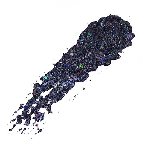 Black Holographic Body Glitter Gel - Water Based & Vegan