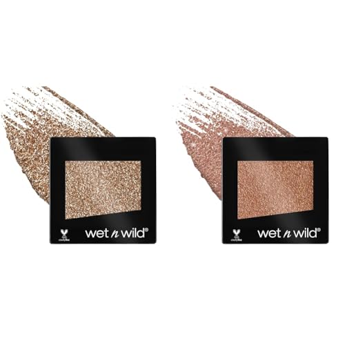 wet n wild Color Icon Glitter Eyeshadow 2-Pack - Brass & Nude