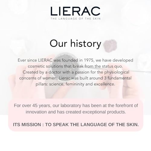 Lierac Lift Integral Under Eye Cream for Dark Circles - Firming Solution with Hyaluronic Acid, Collagen, Elastin, Tightens & Smoothes Wrinkles, Eye Cream for Wrinkles & Sensitive Skin - 15ml