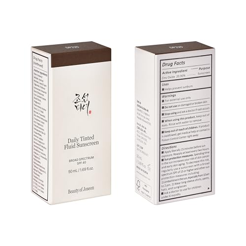 Beauty of Joseon Daily Tinted Fluid Sunscreen SPF 40 - 12 Shades, 50ml Variation #DP320