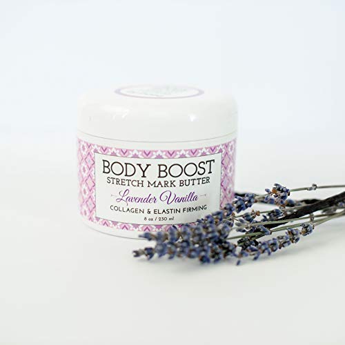 Lavender Vanilla Stretch Mark Butter 8 oz - Body Boost