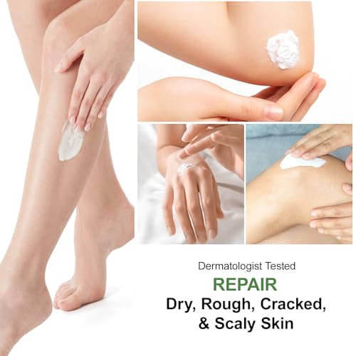 Urea Cream 60% with Salicylic Acid 2% - Dry Cracked Foot Repair Cream, 5.29oz