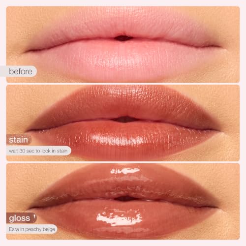 tarte Maracuja Juicy Lip Tattoo Rose 0.11oz Transfer-Proof Lip Stain & Nourishing Gloss Duo