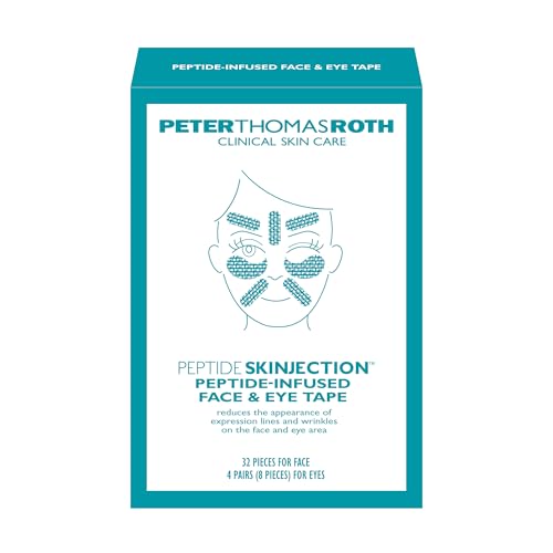 Peter Thomas Roth Peptide Skinjection Face & Eye Tape for Wrinkles & Aging Skin