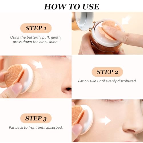 Boobeen Air Cushion BB Cream Foundation with Puff