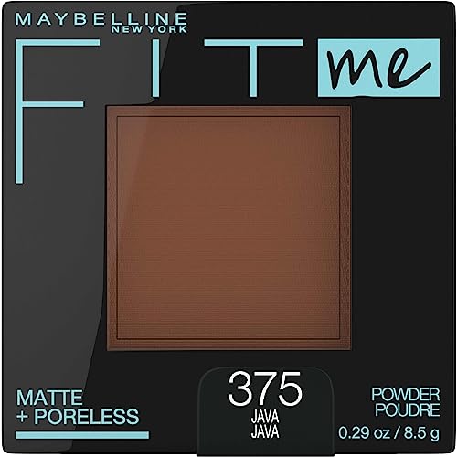 Maybelline Fit Me Matte + Poreless Pressed Face Powder Java 0.29oz - Long-Lasting Oil Control