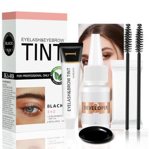 Lash & Brow Color Kit - Black, Waterproof, 4-Week Wear