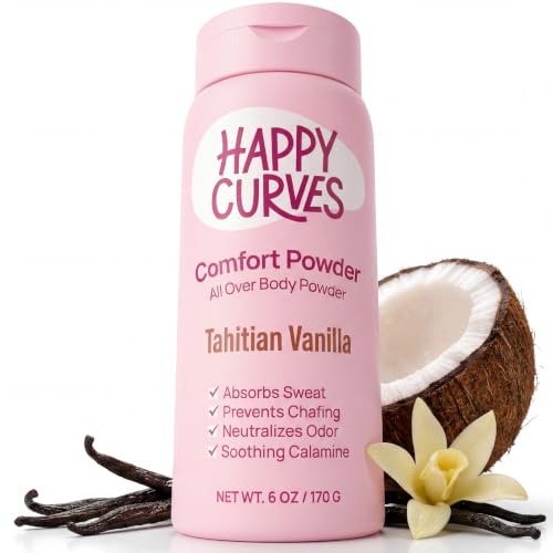 Happy Curves Talc-Free Anti-Chafe Body Powder 6oz