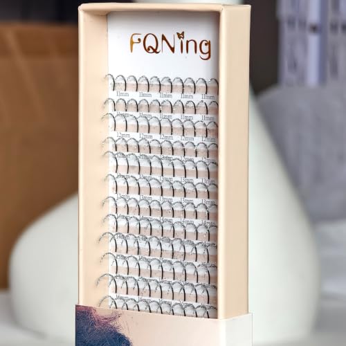 Silver Glitter Lash Extensions 11-16mm Faux Mink 120pcs