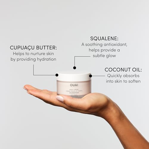 OUAI Body Cream Travel Size 3.4oz - Hydrating Whipped Moisturizer