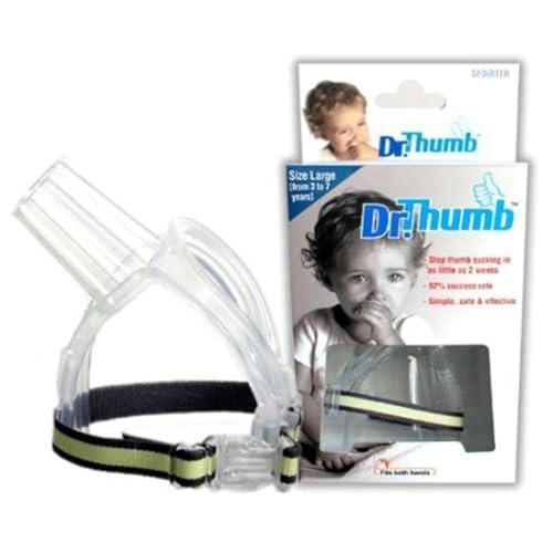 Dr. Thumb Silicone Device for Thumb Sucking Prevention (3-7 Years)