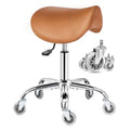 BEWISHOME Ergonomic Saddle Stool with Wheels BMD01Z