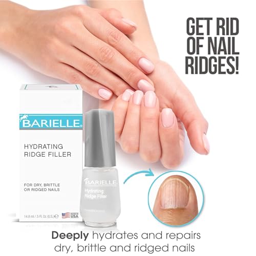 Barielle Hydrating Ridge Filler & Strengthening Base Coat, 0.5 oz