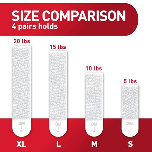 Command 20 lb X-Large Heavy Duty Picture Hanging Strips - 1 Pack