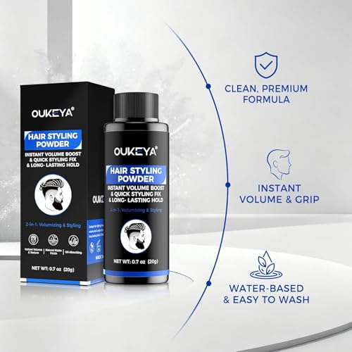 OUKEYA Hair Texture Powder 20ml - Matte Finish & Volume Boost