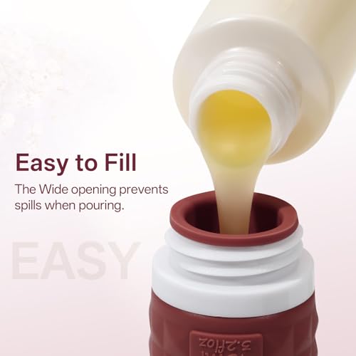 TSA Approved Travel Bottles 90ml Set - Leak Proof Silicone Toiletry Containers