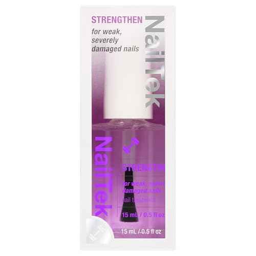 Nail Tek Formula 4 Xtra Nail Strengthener Polish ? Protein-Enriched Repair Treatment for Weak & Damaged Nails, 0.5 fl oz