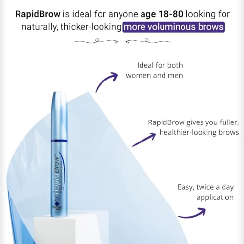 RapidBrow Eyebrow Enhancing Serum - Thicker Brows in 60 Days