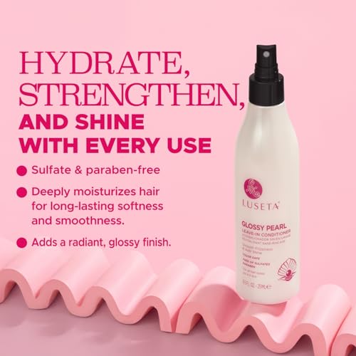 Luseta Glossy Pearl Leave-In Conditioner for Dry Hair, 8.5 oz