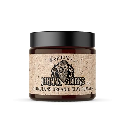 Johnny Slicks Clay Pomade - Firm Hold & Matte Finish 2oz