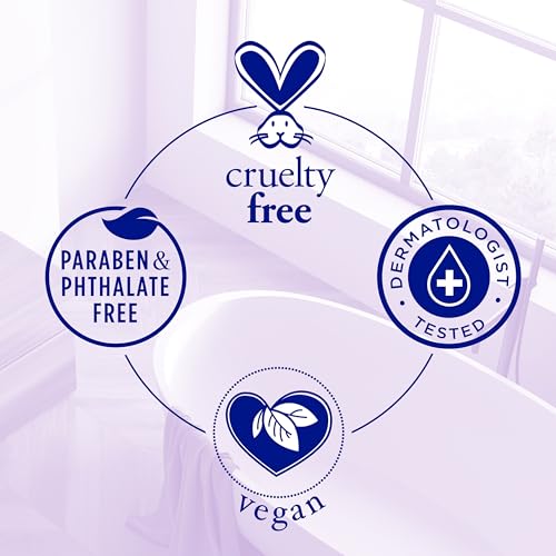 Foaming Bath with Pure Epsom Salt, Lavender Scent, 34 fl oz (Pack of 4)