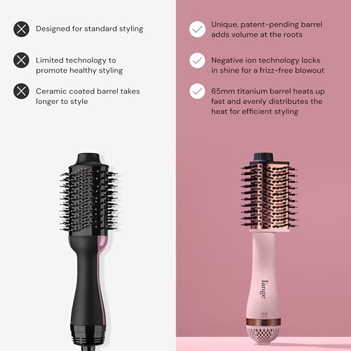 L'ANGE HAIR 65MM Volume Brush Dryer - 2-in-1 Ionic Styling Tool