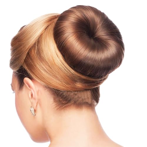 Blonde Hair Bump It Volume Base Sponge Donut Styling Tool