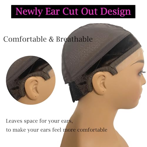 Lace Wig Grip Cap Adjustable 4x5 Glueless Non-Slip