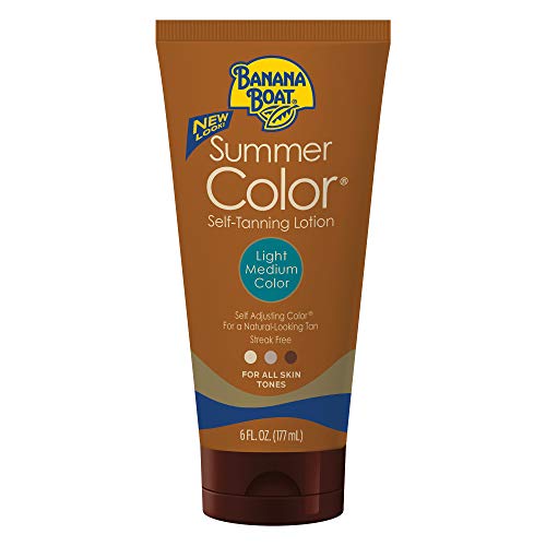 Banana Boat Summer Color Self Tanning Lotion, 6oz
