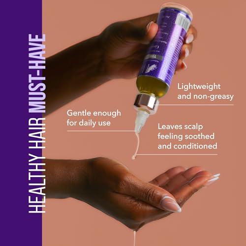 The Mane Choice Alpha Multi-Vitamin Scalp Nourishing Hair Growth Oil, Helps Stimulate, Revitalize & Soothe, Scalp Oil with Biotin, & Vitamin C, 4 Fl. Oz, Single Pack