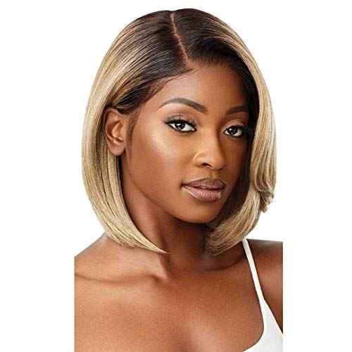 Outre Synthetic Melted Hairline Deluxe Wide Lace Part Wig - MYRANDA (1 Jet Black)