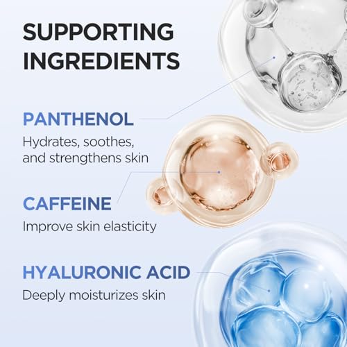 P.CALM Blue Capsule 11 Serum ? PDRN & Caffeine for Intense Moisture, Plumping Effect, Elasticity, and Radiant Skin, Korean PDRN Serum (30ml / 1.01 fl.oz)