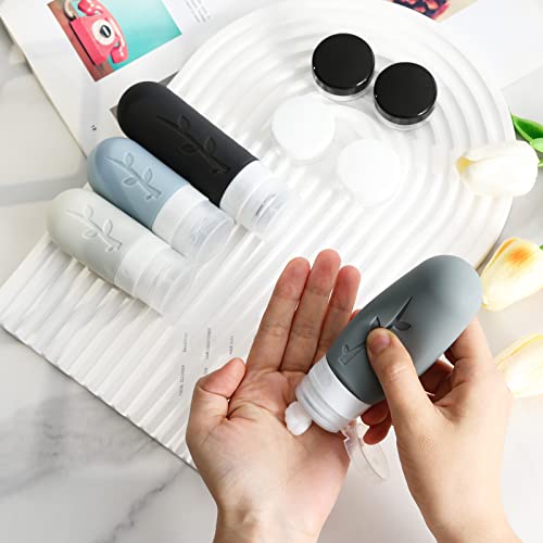 18-Pack TSA Approved Travel Bottles Set with Toiletry Bag