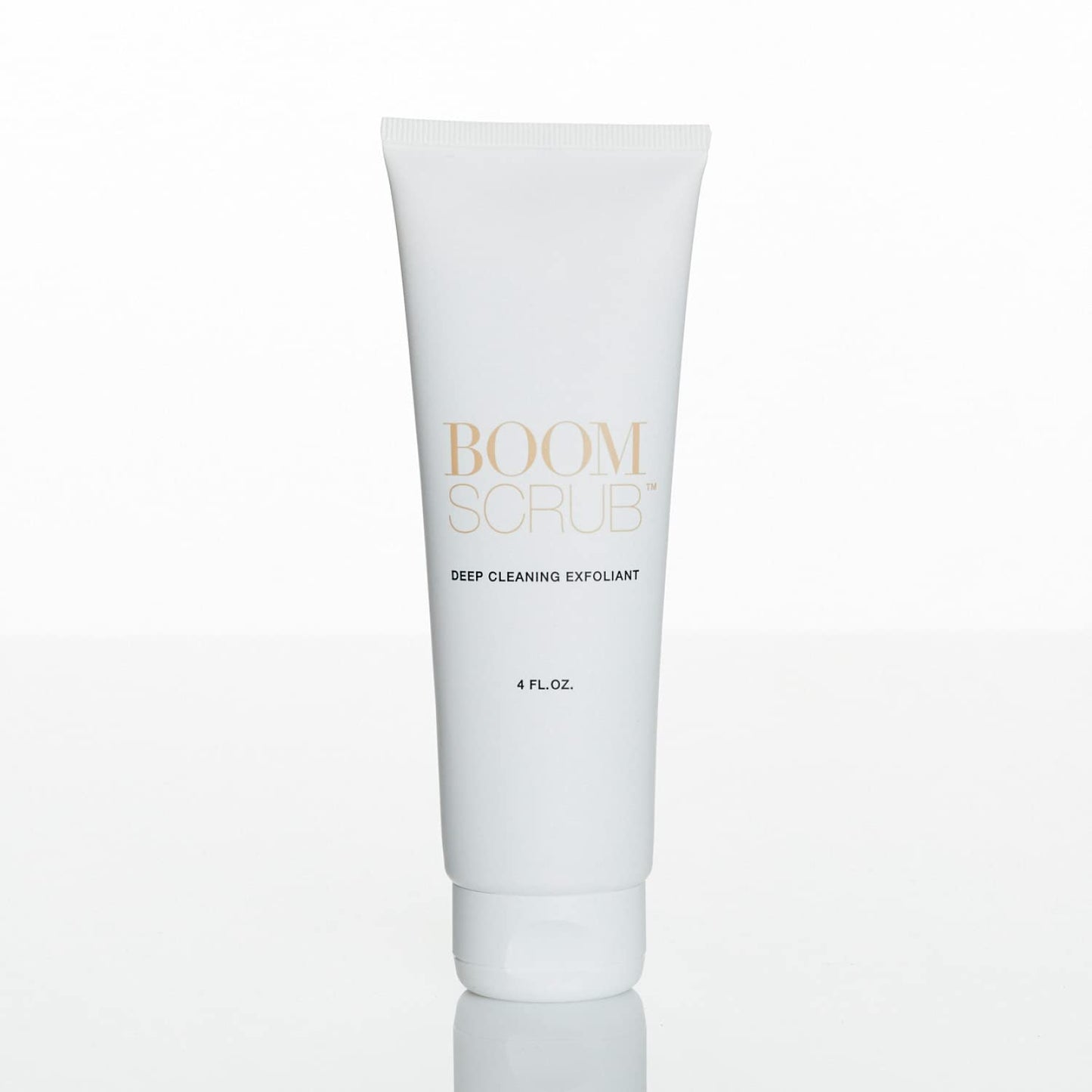 BOOM! by Cindy Joseph Boom Scrub - Deep Cleaning Face Exfoliant for Tighter and Less Visible Pores - Daily Face Cleanser Safe for Sensitive, Mature Skin - 4 Oz