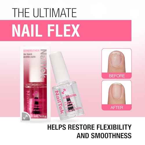 Nail Tek Nail Strengthener Formula 3 ? Strengthening Nail-Polish Treatment for Hard, Dry, Brittle Nails, 0.5 fl oz