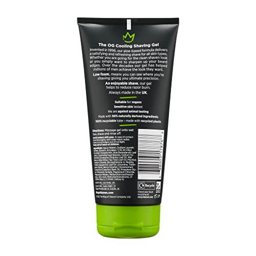 King of Shaves Cooling shave gel Aloe+Tea tree 175ml