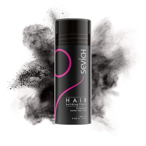 SEVICH Hair Fibers Dark Brown 25g - Instant Thickening Keratin