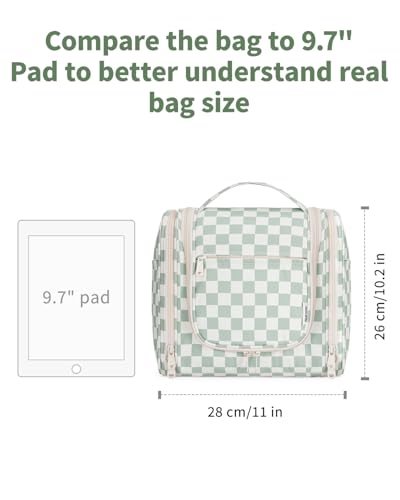 Narwey Hanging Toiletry Bag for Travel – Makeup Organizer
