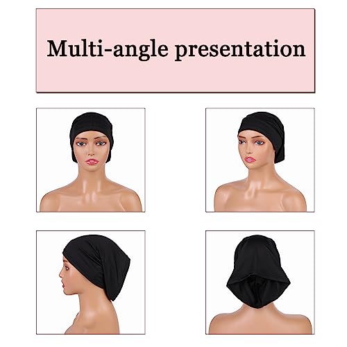 Leeven Sleep Shower Cap for Men Long Hair Dreadlock