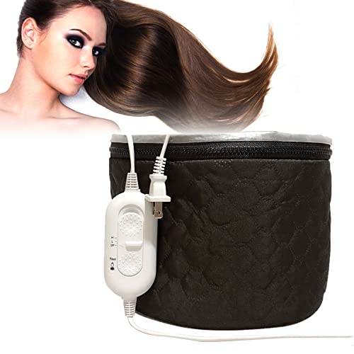 Electric Hair Steamer Cap, 110V Heat Treatment Hat with 3 Temperature Modes