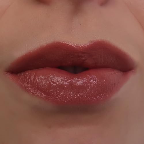 Sandstone Scandinavia Intense Care Lipstick ? Hydrating & Long-Lasting ? Hypoallergenic, Fragrance-Free & Vegan ? For Sensitive Lips ? Warm Nude Brown