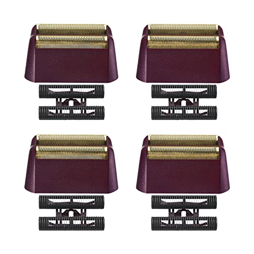 5 Star Series Finale Razor Replacement Foil and Bar Assembly Compatible with wahl Foil 7031-100,7043-100 Shave Replacement Head (red)