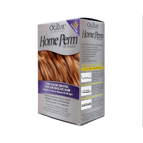 Ogilvie Home Perm For Color Treated Hair, Pack of 3