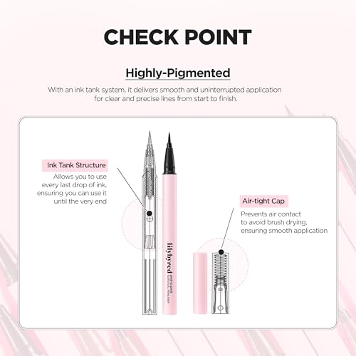 lilybyred AM9 to PM9 Waterproof Eyeliner Pen - Matte Brown